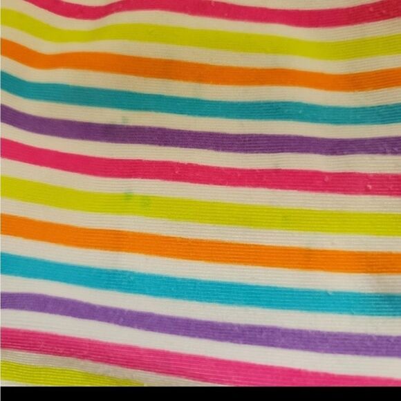 Butterfly open side striped summer fun bathing sui - Picture 3 of 5